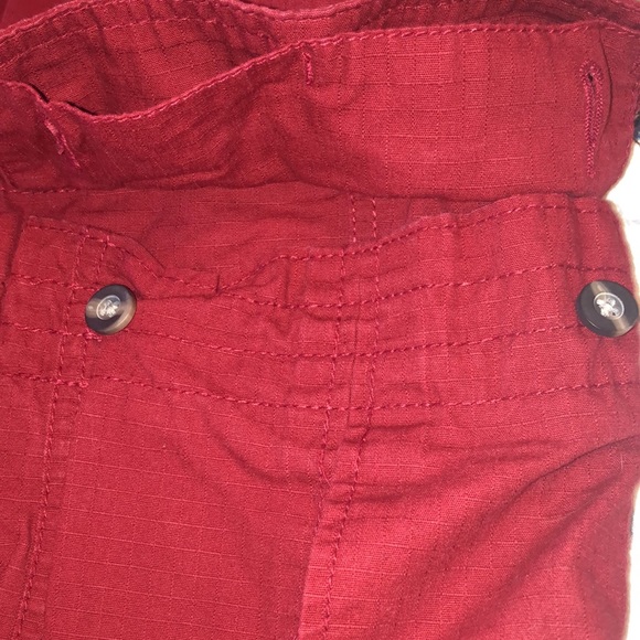 Men’s deep red Mossimo cargo shorts size 40 - Picture 6 of 8